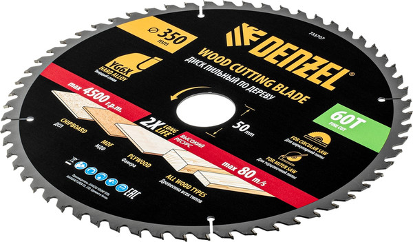 Пильный диск Denzel 733707