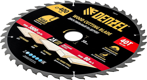 Пильный диск Denzel 733717