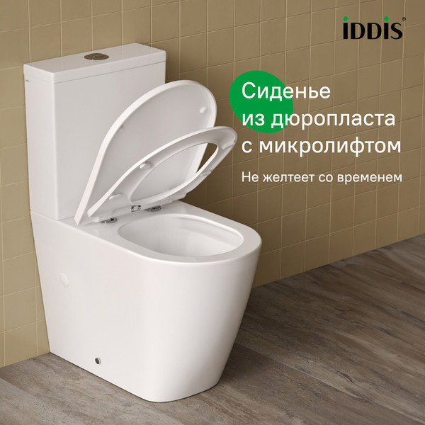 Унитаз напольный IDDIS Slide SLIRDSEi24