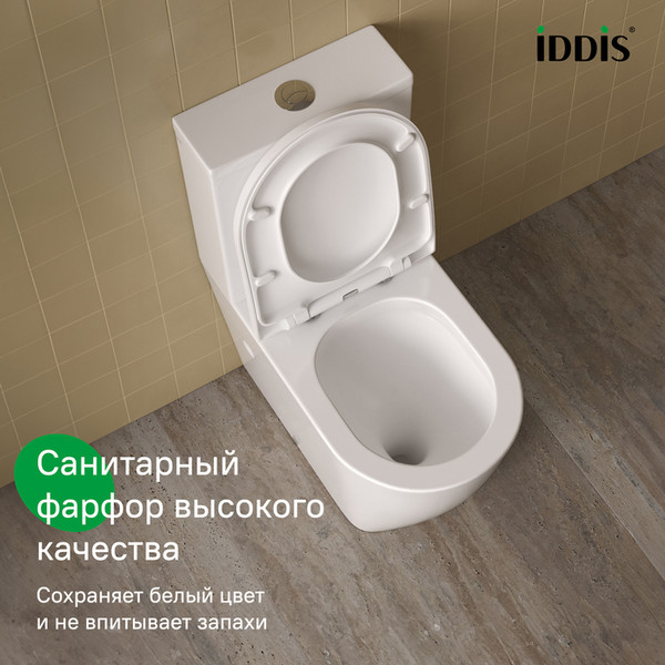Унитаз напольный IDDIS Slide SLIRDSEi24