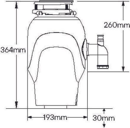 Измельчитель отходов Paulmark F-1000