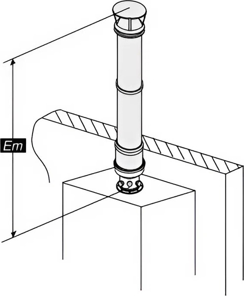 Газовый котел E.C.A Gerda 24 HST NG / 8216597004