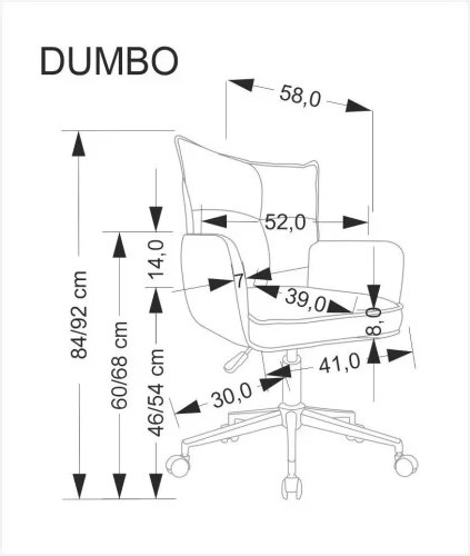 Кресло офисное Halmar Dumbo