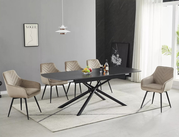 Обеденный стол Signal Vector Ceramic 180-220x90