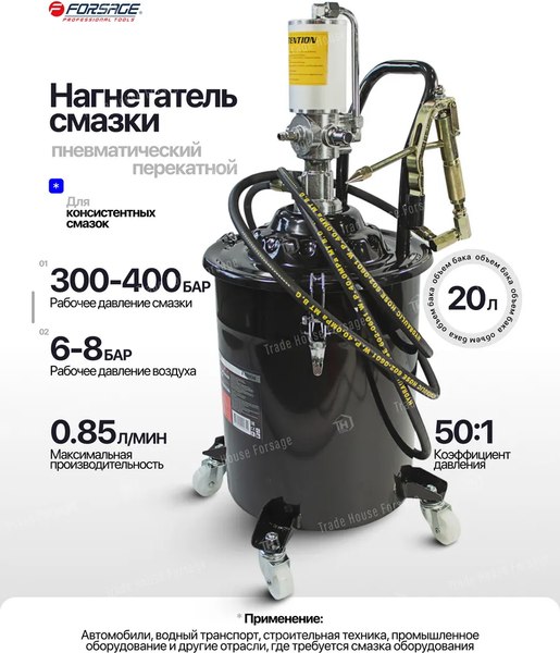 Нагнетатель смазки Forsage F-TRH30 BIG