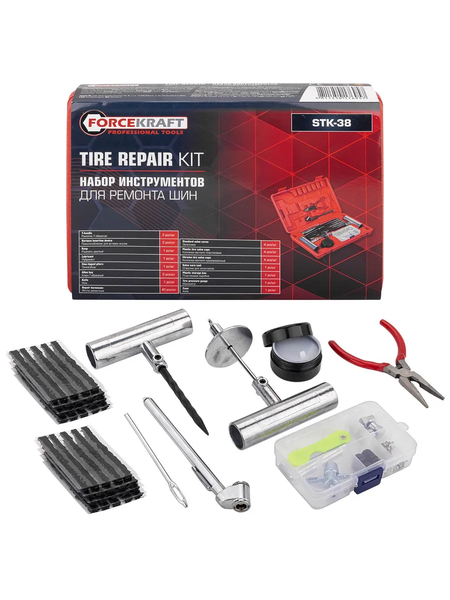 Ремкомплект для шин ForceKraft FK-STK-38