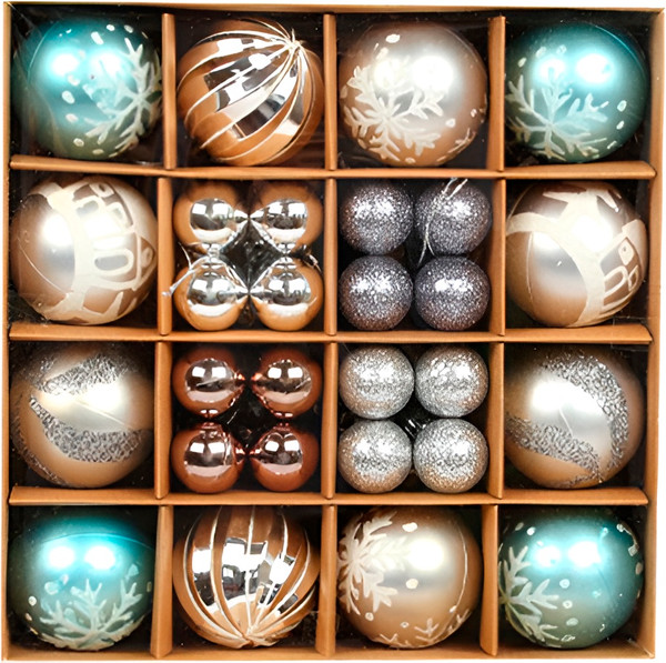 Набор шаров новогодних Winter Fun 640500395C - фото