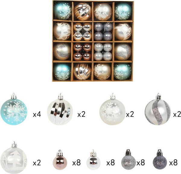 Набор шаров новогодних Winter Fun 640500395C