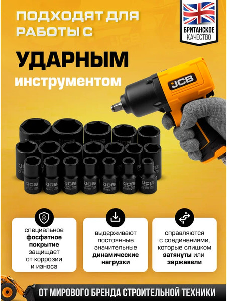 Универсальный набор инструментов JCB JCB-4263-5MPB