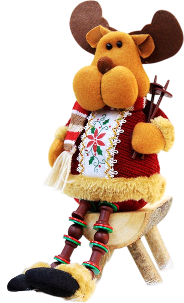 Фигура под елку Winter Fun Лось / 010100273B - фото