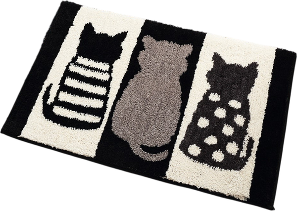Коврик для ванной Saniteco Кошки / 028602333B - фото