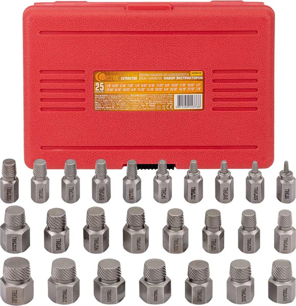 Набор головок слесарных Forstime FT-630025B