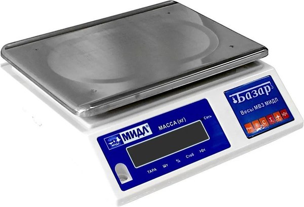 Весы торговые МИДЛ Базар 2(у) Н МТ 15 ВЖА / 71053095 - фото