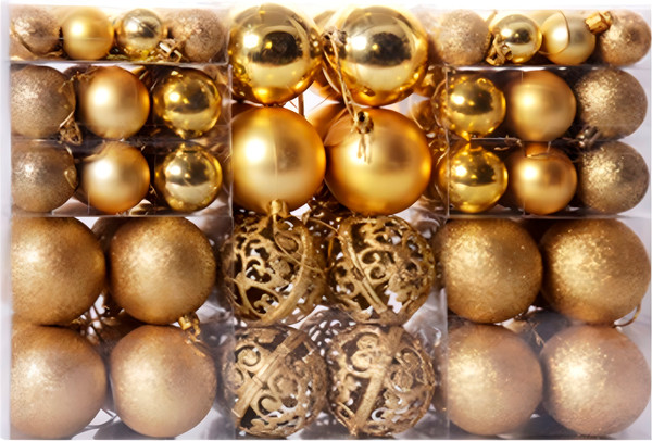 Набор шаров новогодних Winter Fun C0003853E - фото