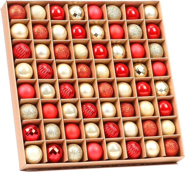 Набор шаров новогодних Winter Fun C0008824B - фото