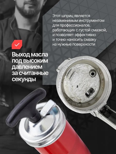 Шприц автомобильный Patron P-40450