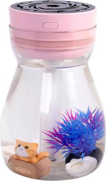 Ультразвуковой увлажнитель воздуха Sundays Home 650400122C (380мл, розовый) - фото