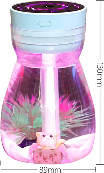 Ультразвуковой увлажнитель воздуха Sundays Home 650400122C (380мл, розовый)