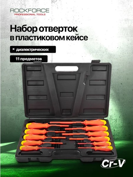 Набор отверток RockForce RF-20712