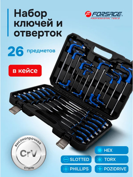 Универсальный набор инструментов Forsage F-2269H