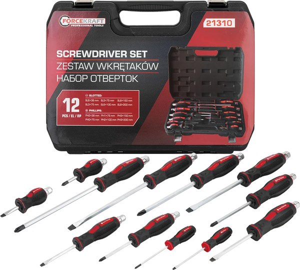 Набор отверток ForceKraft FK-21310 - фото