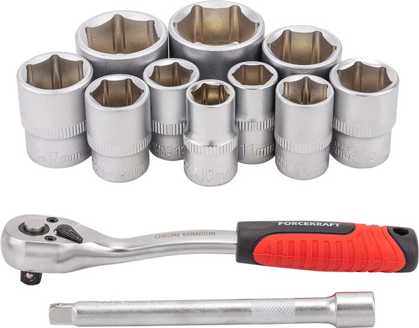 Набор головок слесарных ForceKraft FK-013-5 MSA