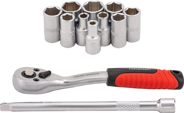 Набор головок слесарных ForceKraft FK-014-5 MSA