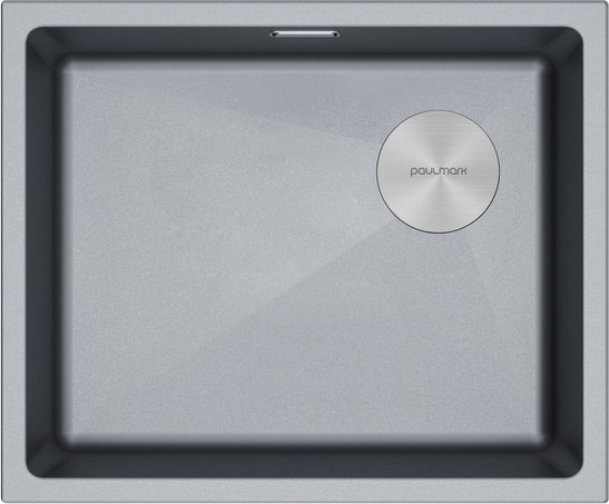 Мойка кухонная Paulmark LU55SK-GRM - фото