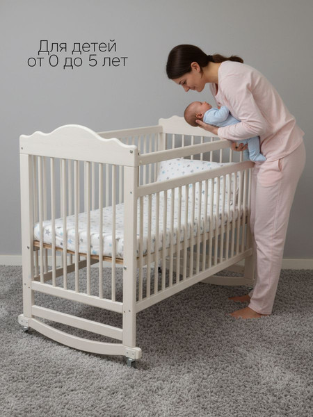 Детская кроватка Dipriz Алиса / Д.8249.1