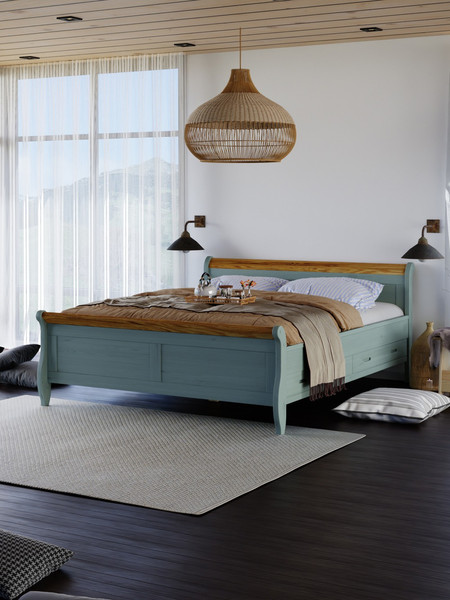 Двуспальная кровать Dipriz Мелания 180x200 / Д.83314.2