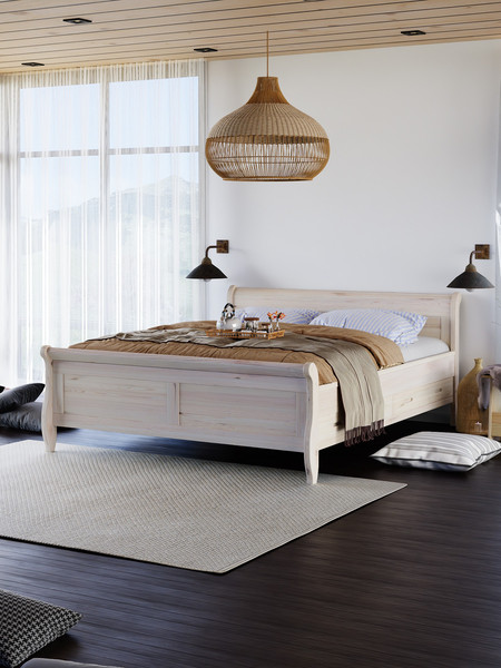 Двуспальная кровать Dipriz Мелания 180x200 / Д.83314.3