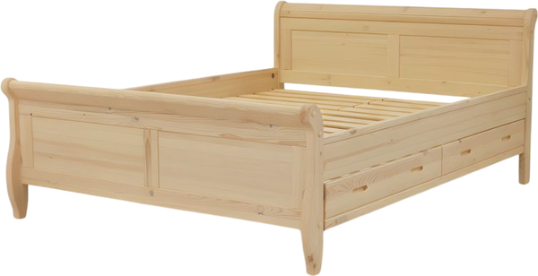 Двуспальная кровать Dipriz Мелания 160x200 / Д.83317.3 - фото