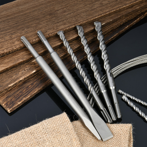 Набор буров Deli С зубилами / EDH-YCZ010-EH1