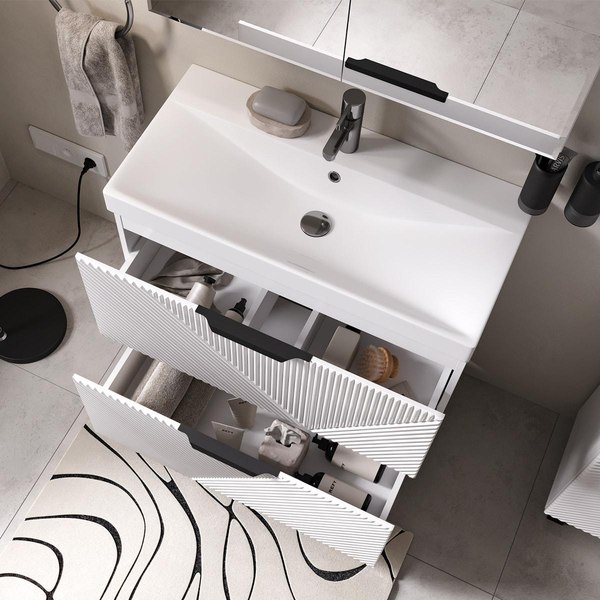 Тумба под умывальник Volna Geometry 80.2Y 9696