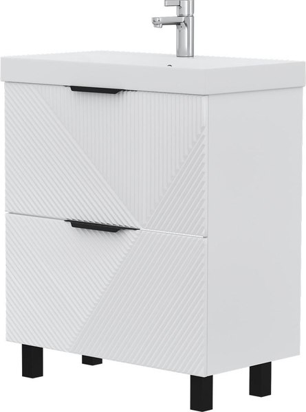 Тумба под умывальник Volna Geometry 70.2Y 9696 (белый)