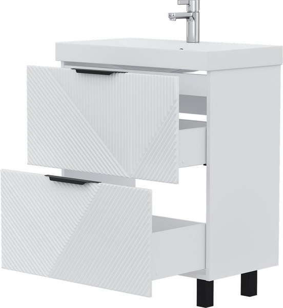 Тумба под умывальник Volna Geometry 70.2Y 9696 (белый)