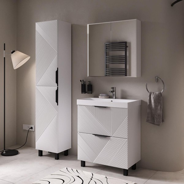 Тумба под умывальник Volna Geometry 70.2Y 9696 (белый)