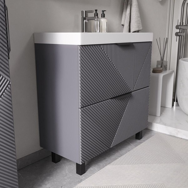 Тумба под умывальник Volna Geometry 80.2Y 9696