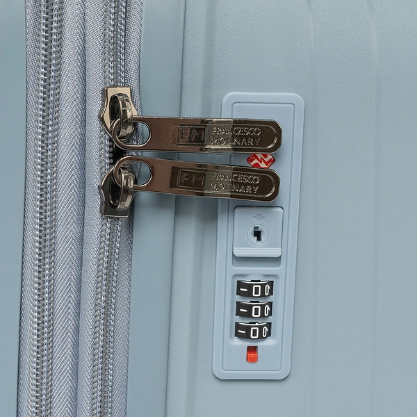 Чемодан на колесах Francesco Molinary 344-PP31/3-28BLU