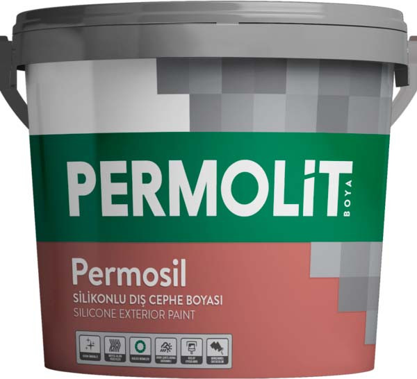 Краска PERMOLIT Permosil Силиконовая фасадная База 1 - фото