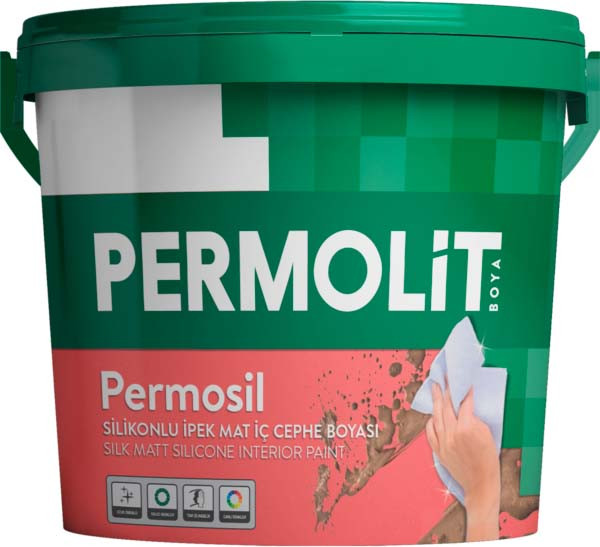 Краска PERMOLIT Permosil Силиконовая интерьерная База 0P - фото