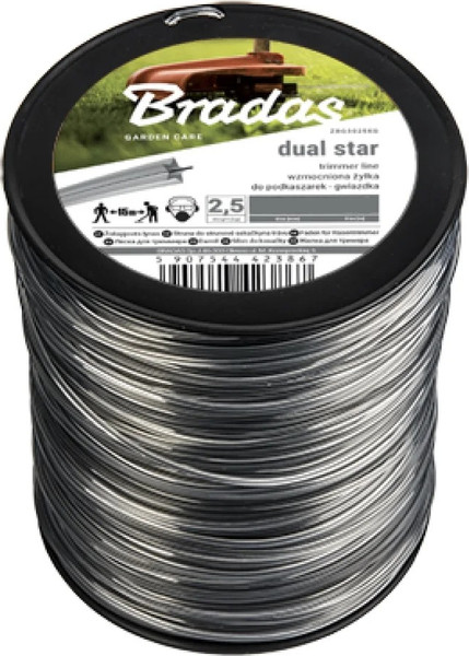 Леска для триммера Bradas Ripper Dual / ZRG3025KG - фото