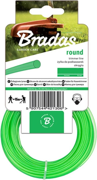 Леска для триммера Bradas Trimmer / ZTO20050K - фото