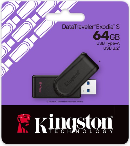 USB flash накопитель Kingston Exodia S 64GB (DTXS/64GB)