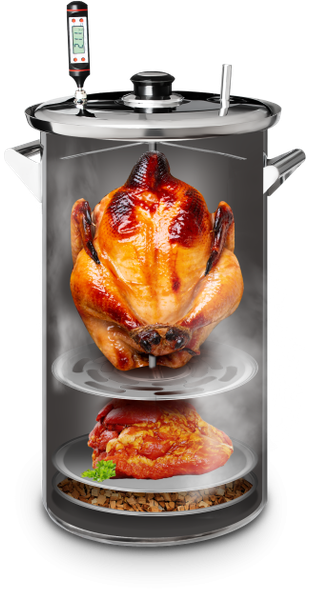 Коптильня ДОБРЫЙ ЖАР DPKC23