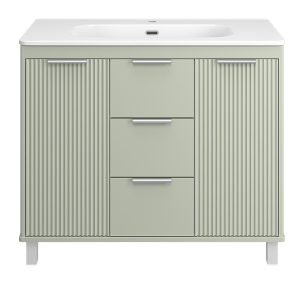 Тумба под умывальник Brevita Risacca Pistachio 100 / RIS-06100-0842Я
