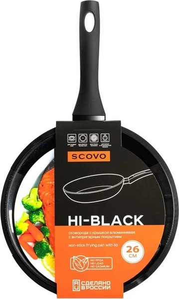 Сковорода Scovo Hi-Black / HB-010