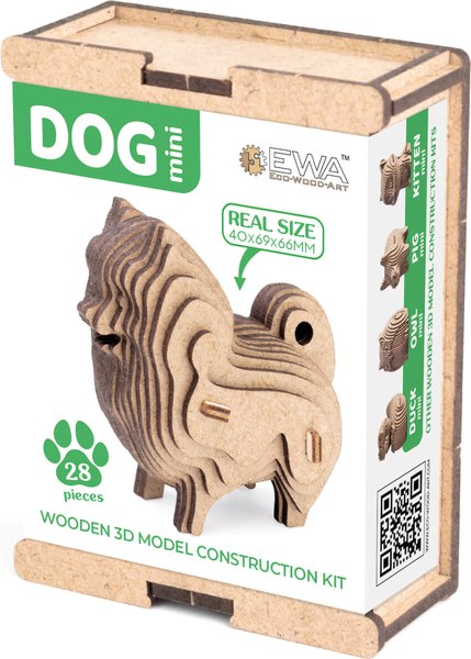 Конструктор EWA Мини. Собачка - фото