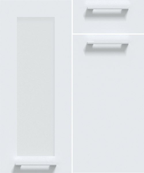 Кухонный гарнитур Интерлиния Мила Gloss 3.3-ПМ1-2