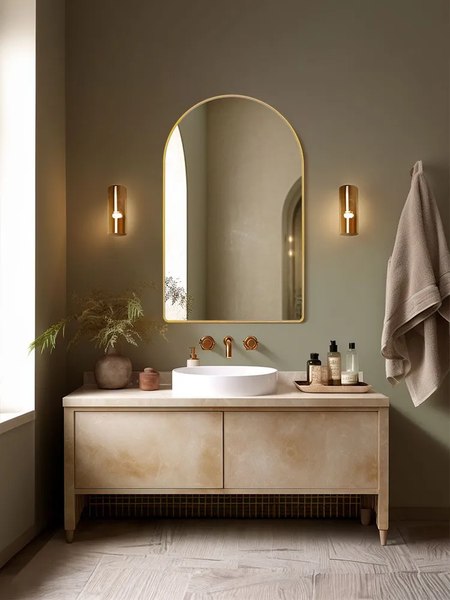 Зеркало Teroto Констанс-арк H 56х91 - фото